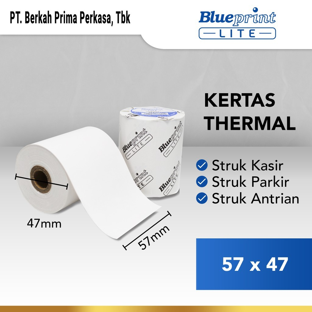 Kertas Thermal Struk 57x47mm PPOB roll