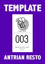 Format Antrian Resto