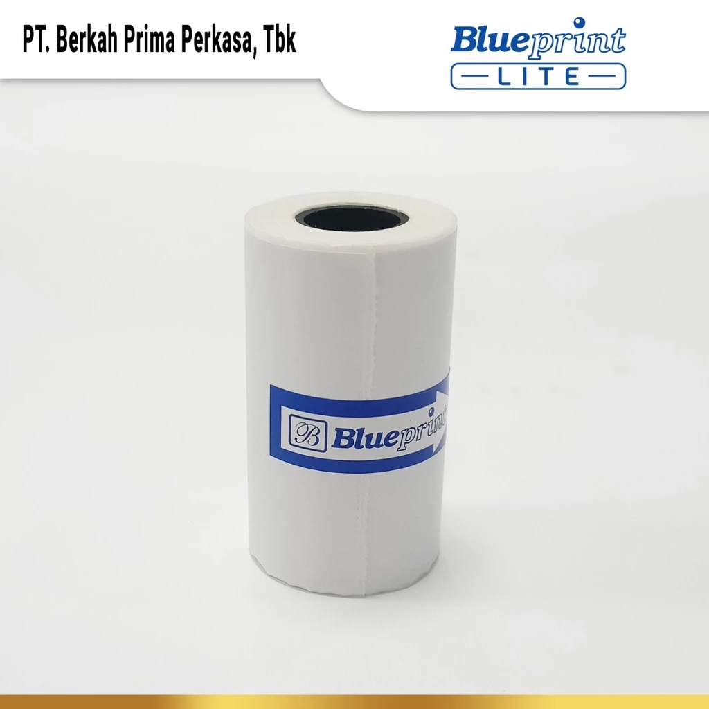 Kertas Label Sticker BLUEPRINT 58x5 Meter Continuous - 1 Roll - Gambar 3