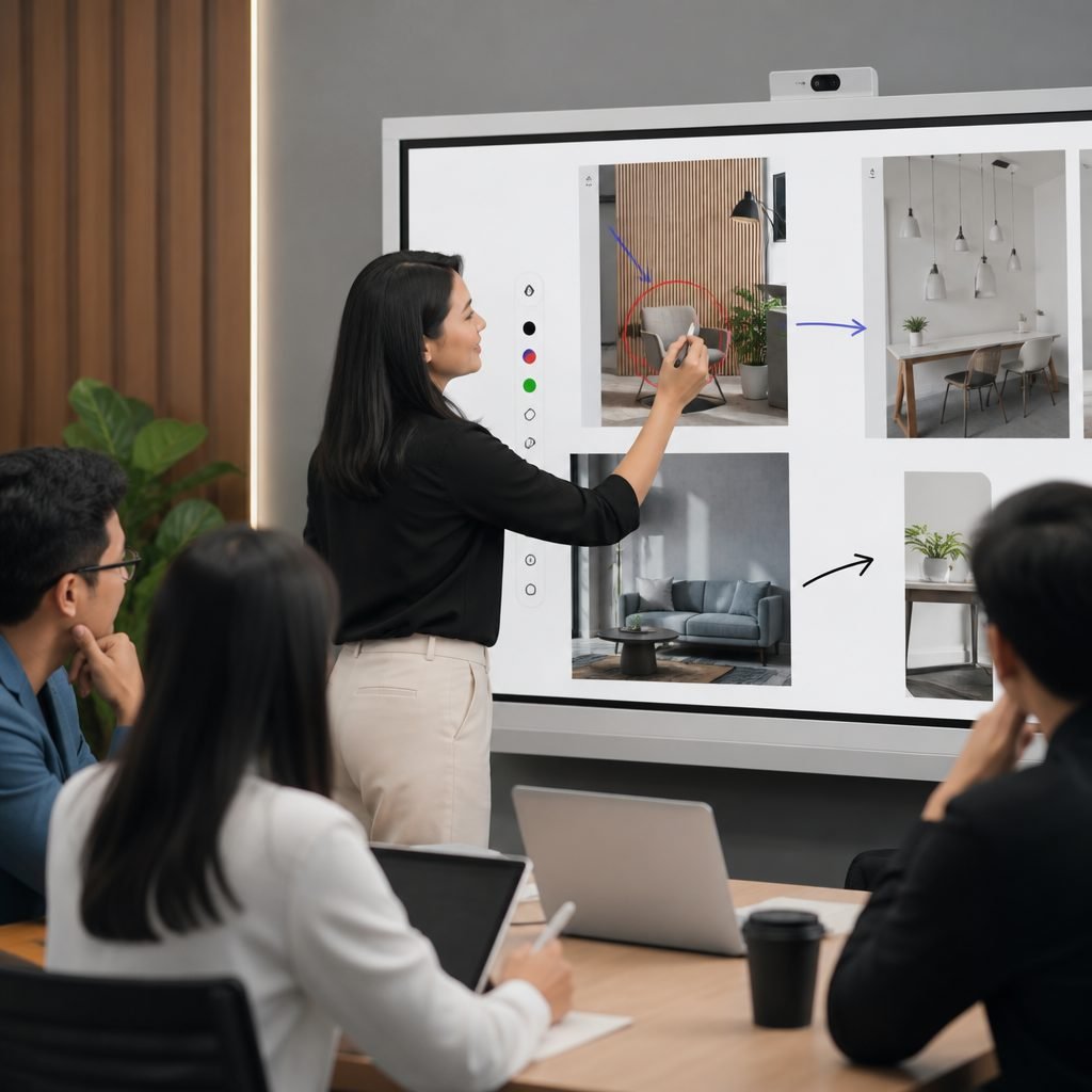 Cara Menggunakan Smart Board untuk Presentasi Bisnis yang Interaktif